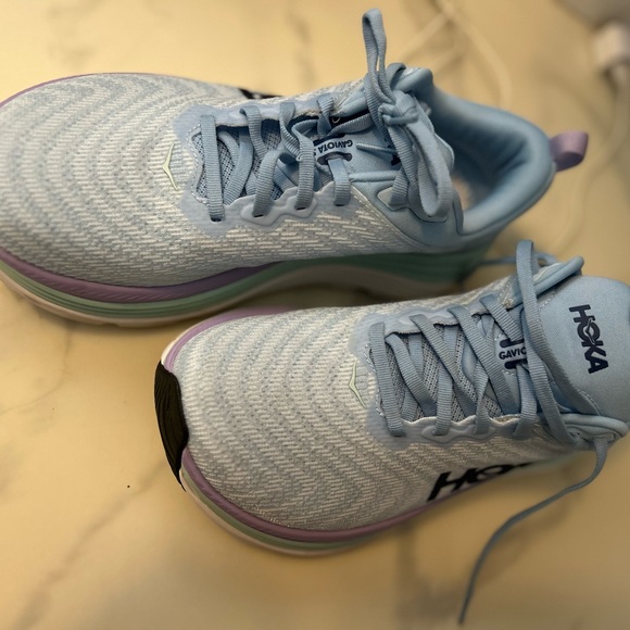 Hoka Sky Blue Athletic Sneakers - Picture 2 of 5